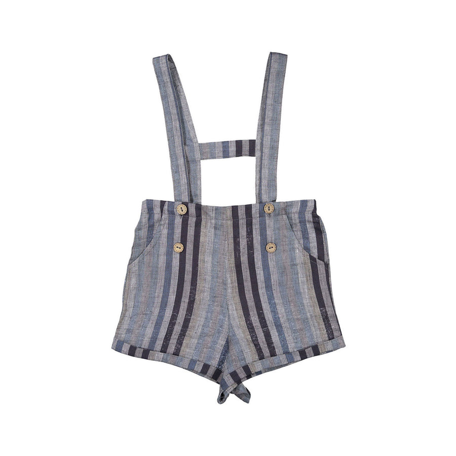 Noma Navy Wide Striped H Bar Overall