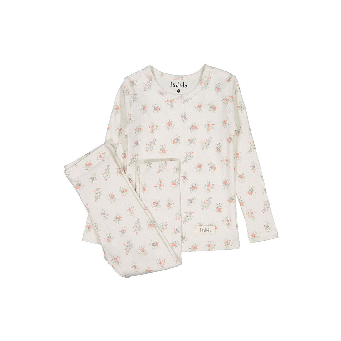 Ladida Layette Pink Floral Pajamas