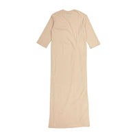 Elements Taupe Waffle Tie Dress