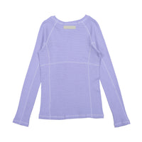 Elements Blue Waffle Seamed Tee
