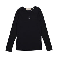 Elements Black Rubber E Tee