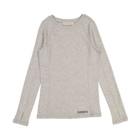 Elements Grey Waffle Seamed Tee