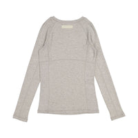 Elements Grey Waffle Seamed Tee