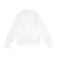 Elements White Sports Club Polo Sweatshirt