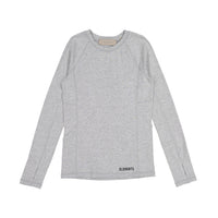 Elements Grey Cotton Seamed Tee