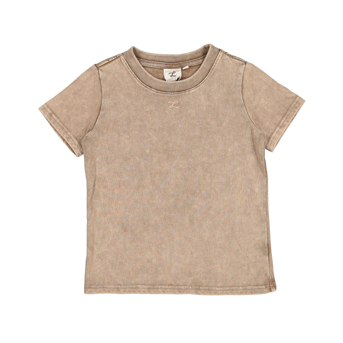 L by Ladida Brown Wash Boy Tee