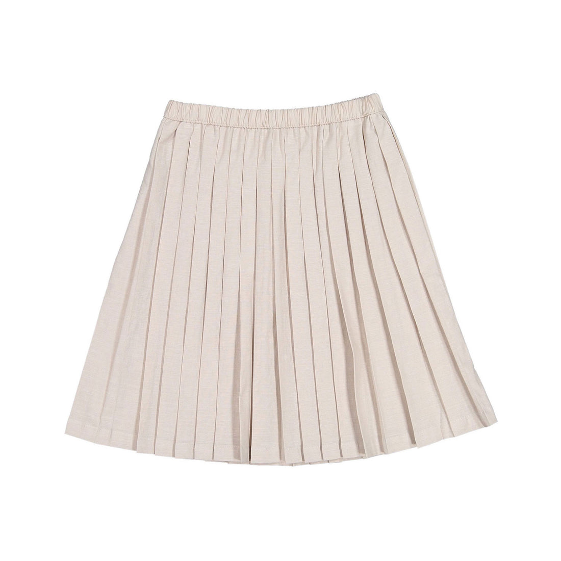 L by Ladida Taupe Pleated Skirt