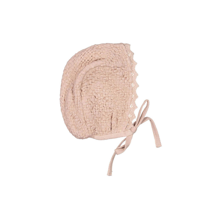 Bebe Organic Dusty Rose Signature Bonnet