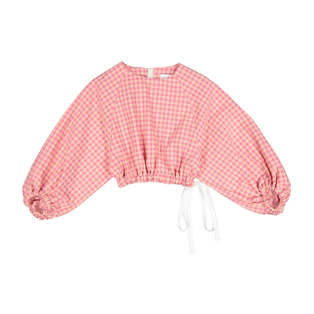 Unlabel Purple Check Hazel Blouse