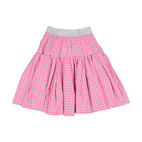 Unlabel Pink/Grey Checks Ava Skirt
