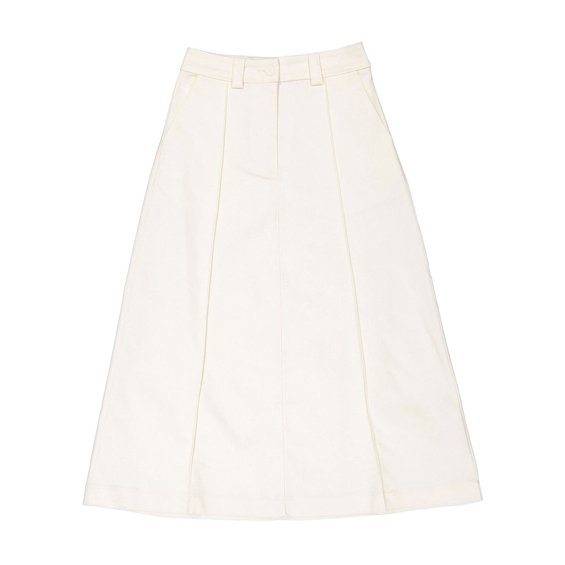 Unlabel Denim White Andrew Skirt