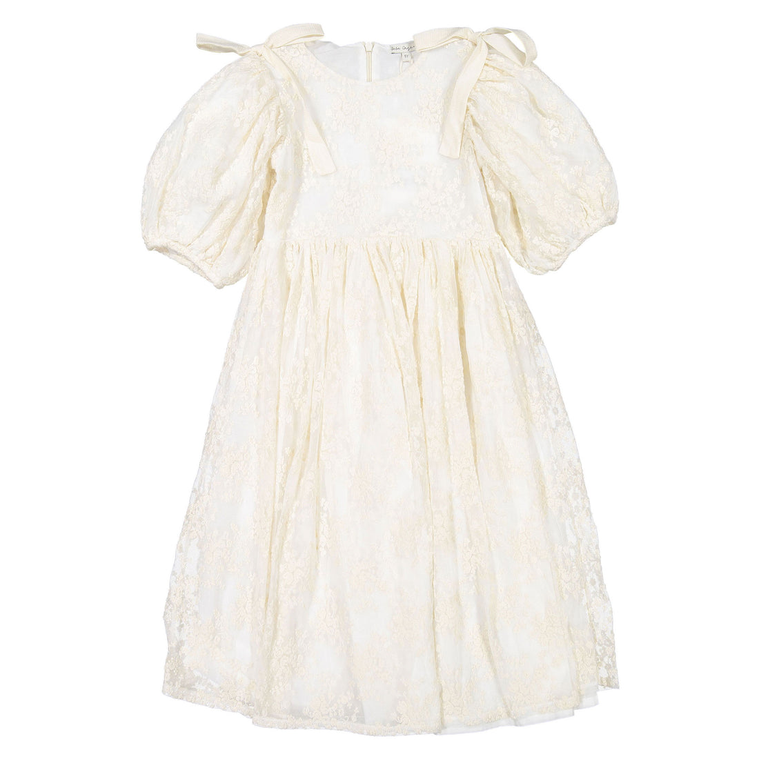 Bebe Organic Antique White Chloe Grown Dress