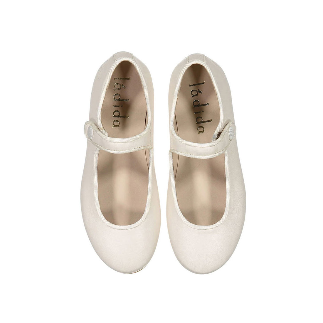 L By Ladida Cream Mary Janes