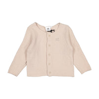 L By Ladida Taupe Knit Cardigan