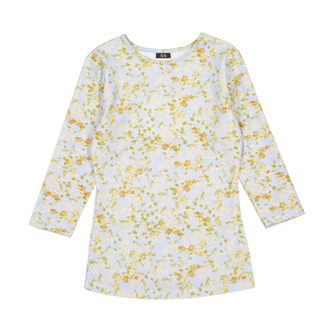 A4 Light Blue Floral T-Shirt