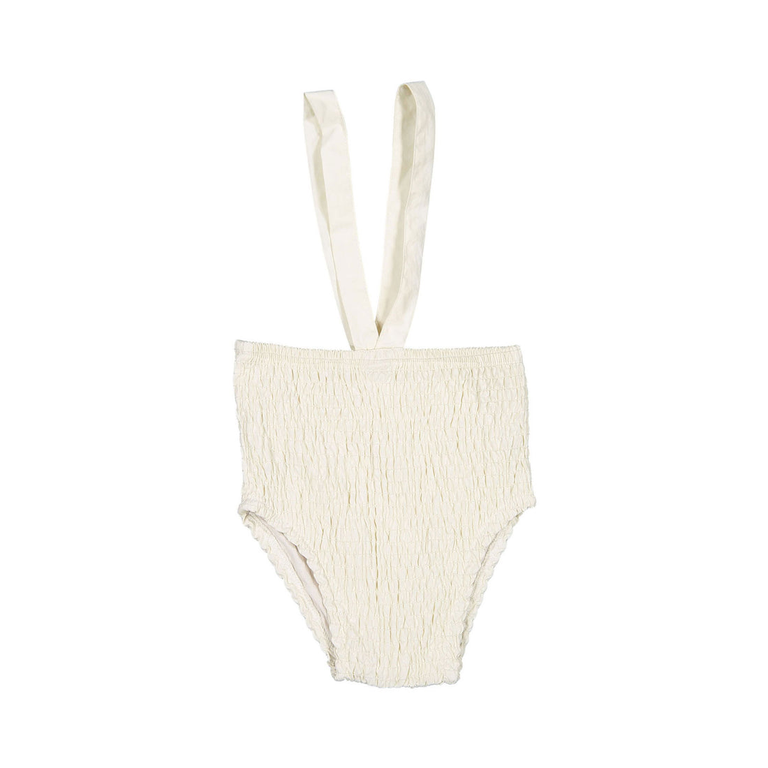 L by Ladida Cream Cinched Romper