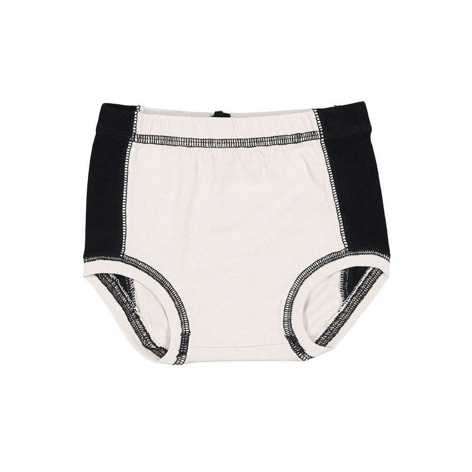 L by Ladida Cream + Black Contrast Bloomer