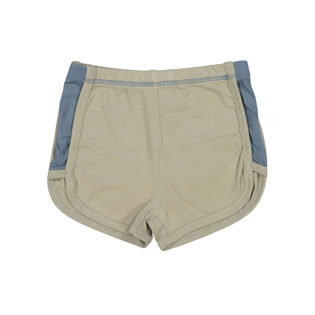 L by Ladida Olive + Slate Boys Contrast Shorts