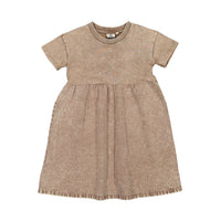 L by Ladida Brown Denim Short Sleeve Dress