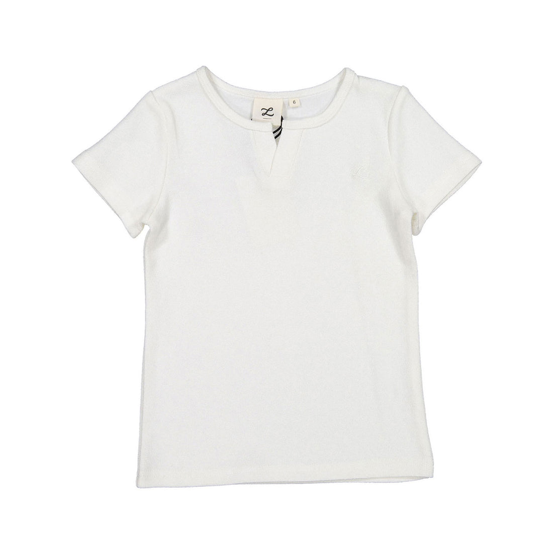L by Ladida Antique Cream Terry Top