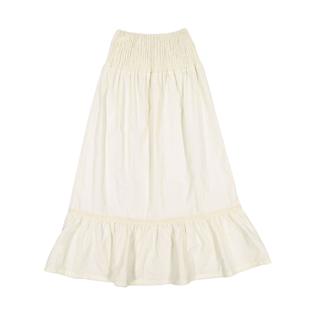 L by Ladida Cream Maxi Skirt