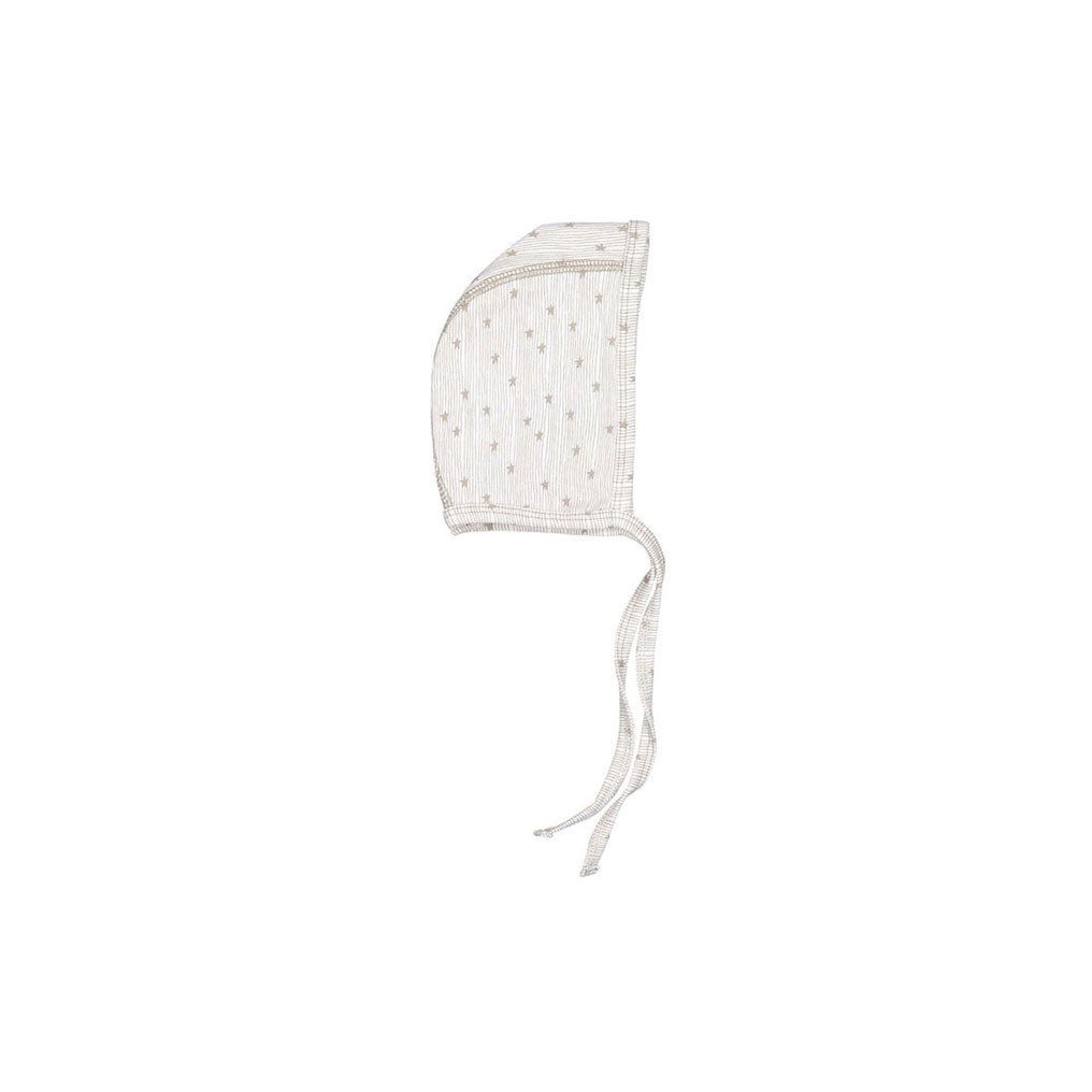 Ladida Layette Star Print Bonnet