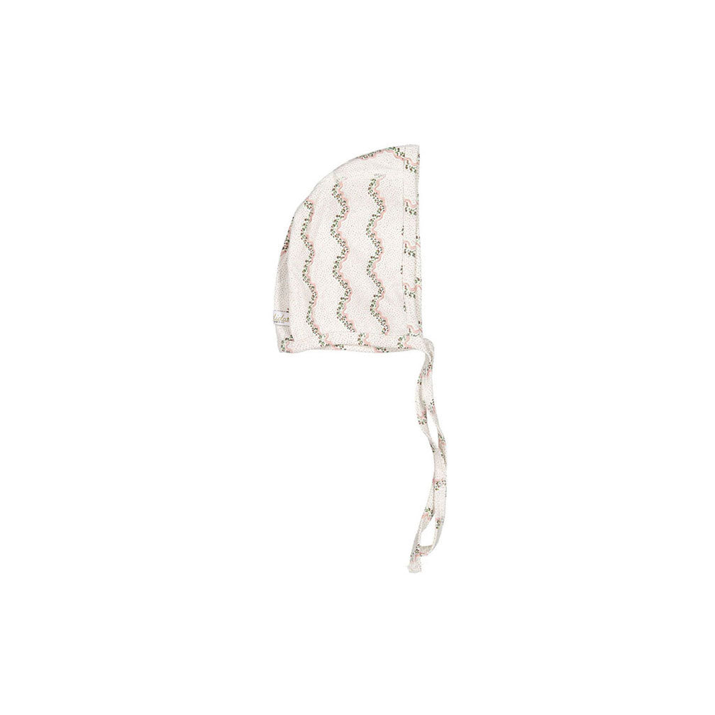 Ladida Layette Pink Signature Bonnet