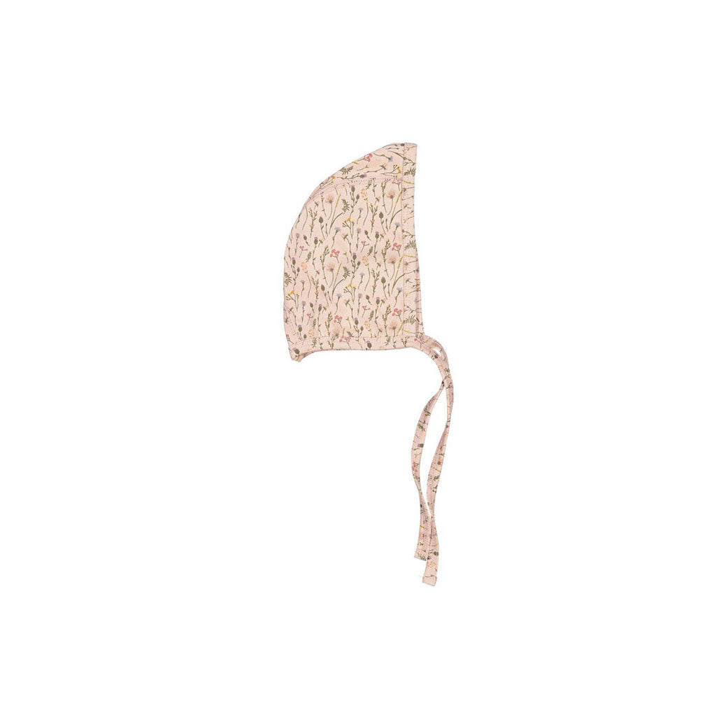 Ladida Layette Meadow Print Floral Bonnet