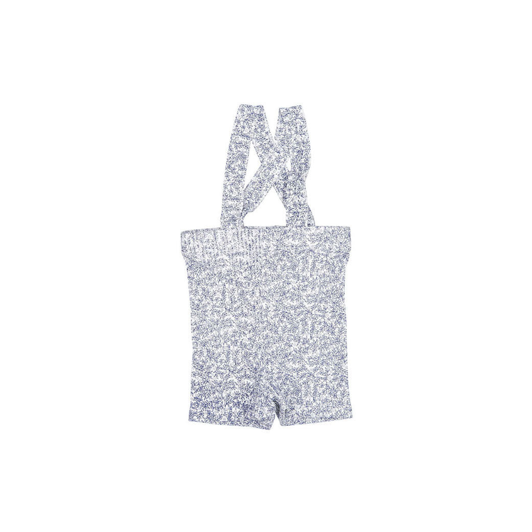 Ladida Layette Blue Vine Suspender Set