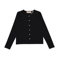 Elements Black Tee Cardigan