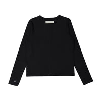 Elements Black Tee Cardigan