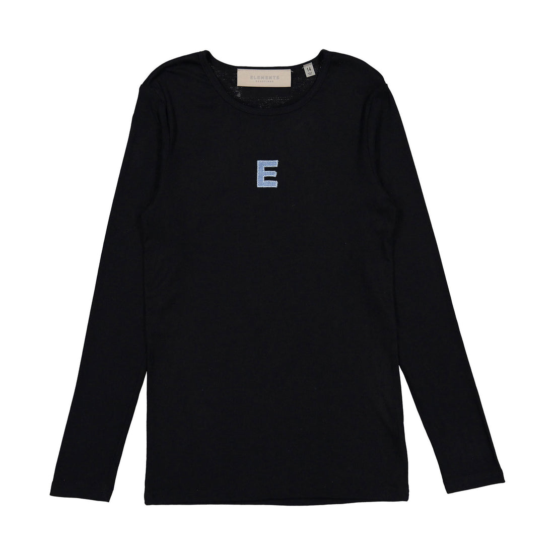 Elements Black Denim E Tee