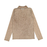 Elements Tan Wash E Logo Polo