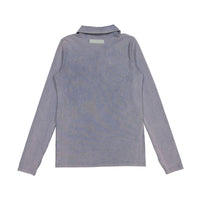 Elements Light Denim Wash E Logo Polo