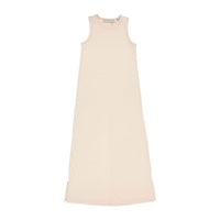 Elements Taupe A-line Tee Dress