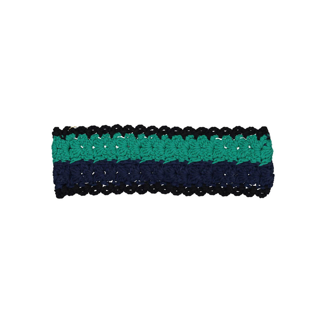 Tia Cibani Kelp Mix Piper Crochet Wrap Headband