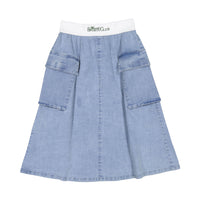 Elements Light Blue Denim Sports Club Skirt