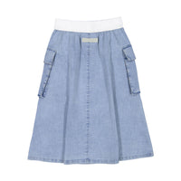 Elements Light Blue Denim Sports Club Skirt