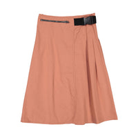 Elements Rust Buckle Pleat Skirt