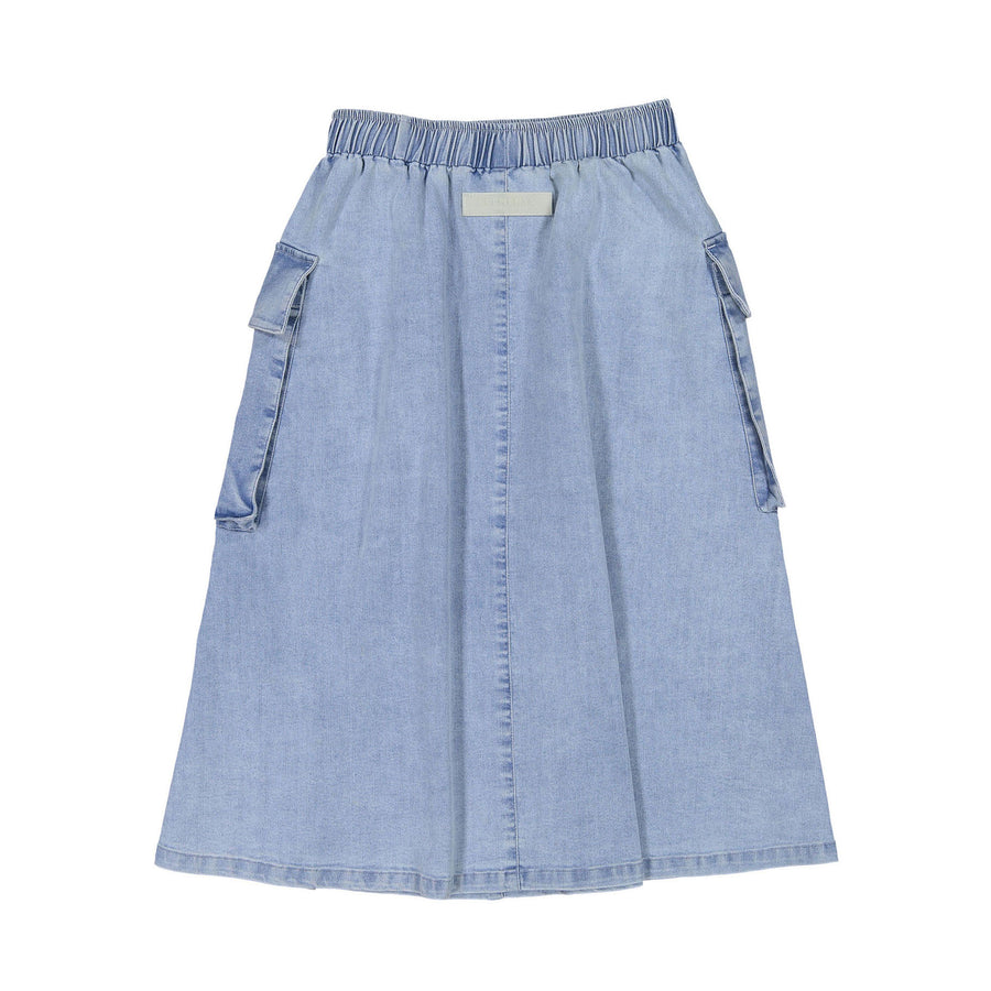 Elements Light Blue Cargo Skirt