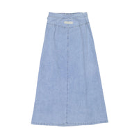 Elements Light Denim Wrap Skirt