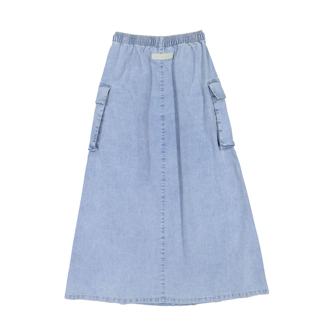 Elements Light Blue Maxi Cargo Skirt