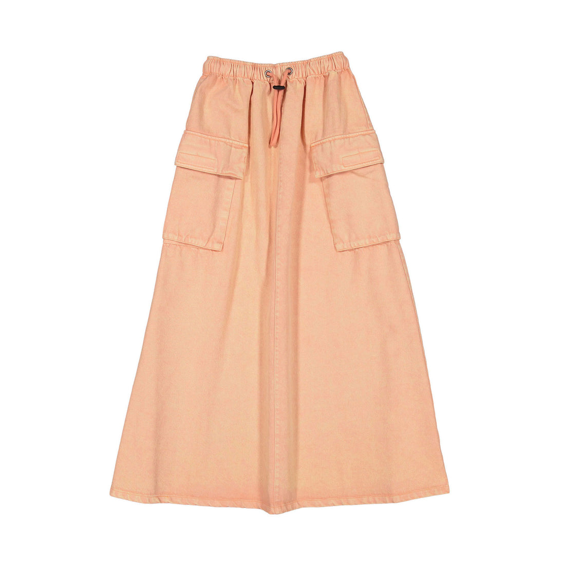Elements Peach Wash Maxi Cargo Skirt