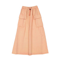 Elements Peach Wash Maxi Cargo Skirt