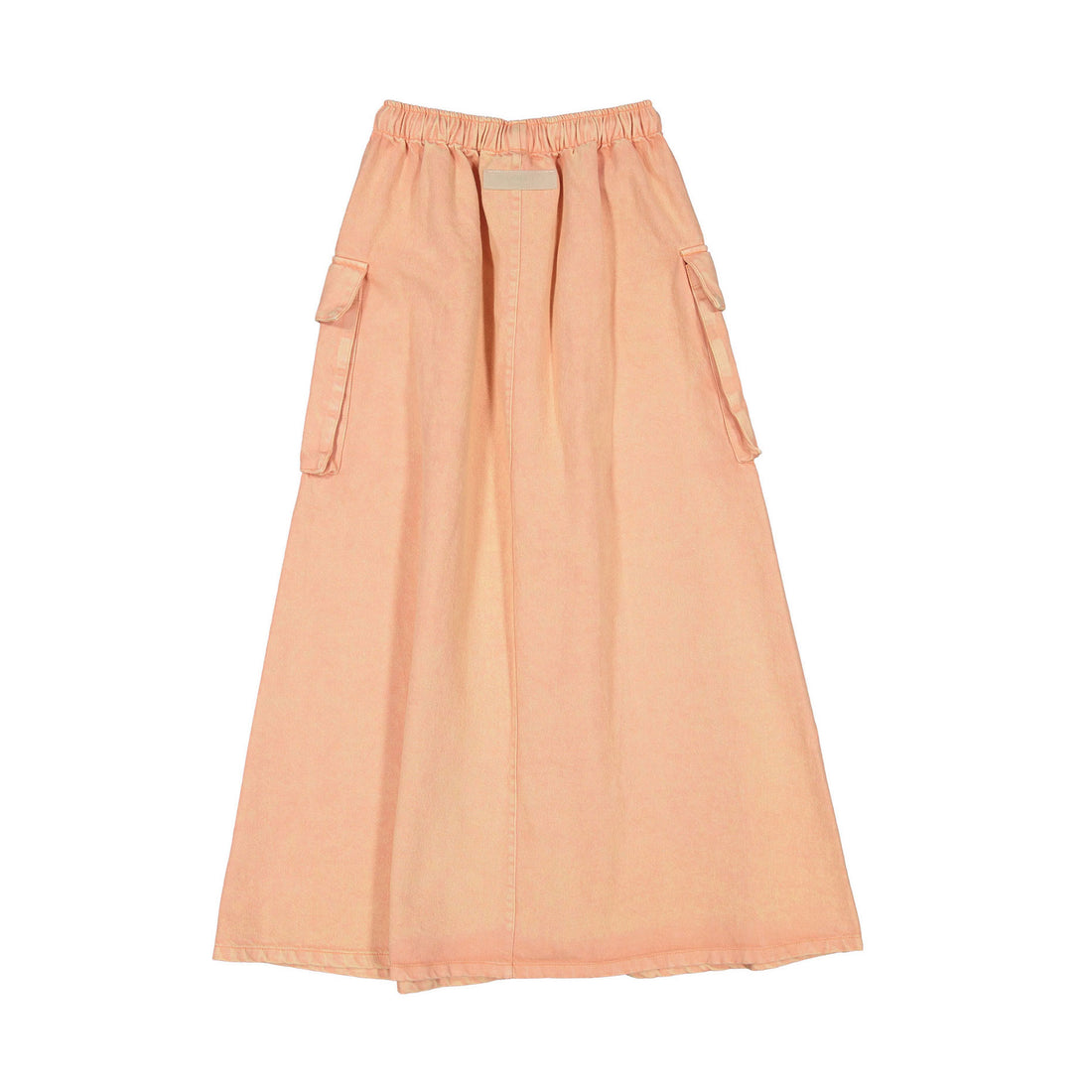Elements Peach Wash Maxi Cargo Skirt