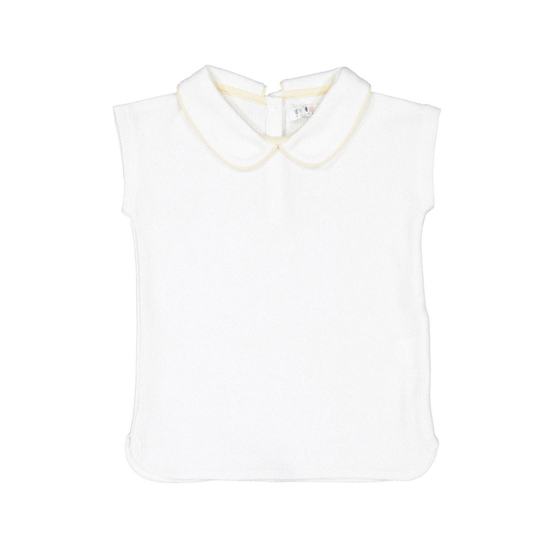 Coco Blanc Cream Peter Pan Shirt