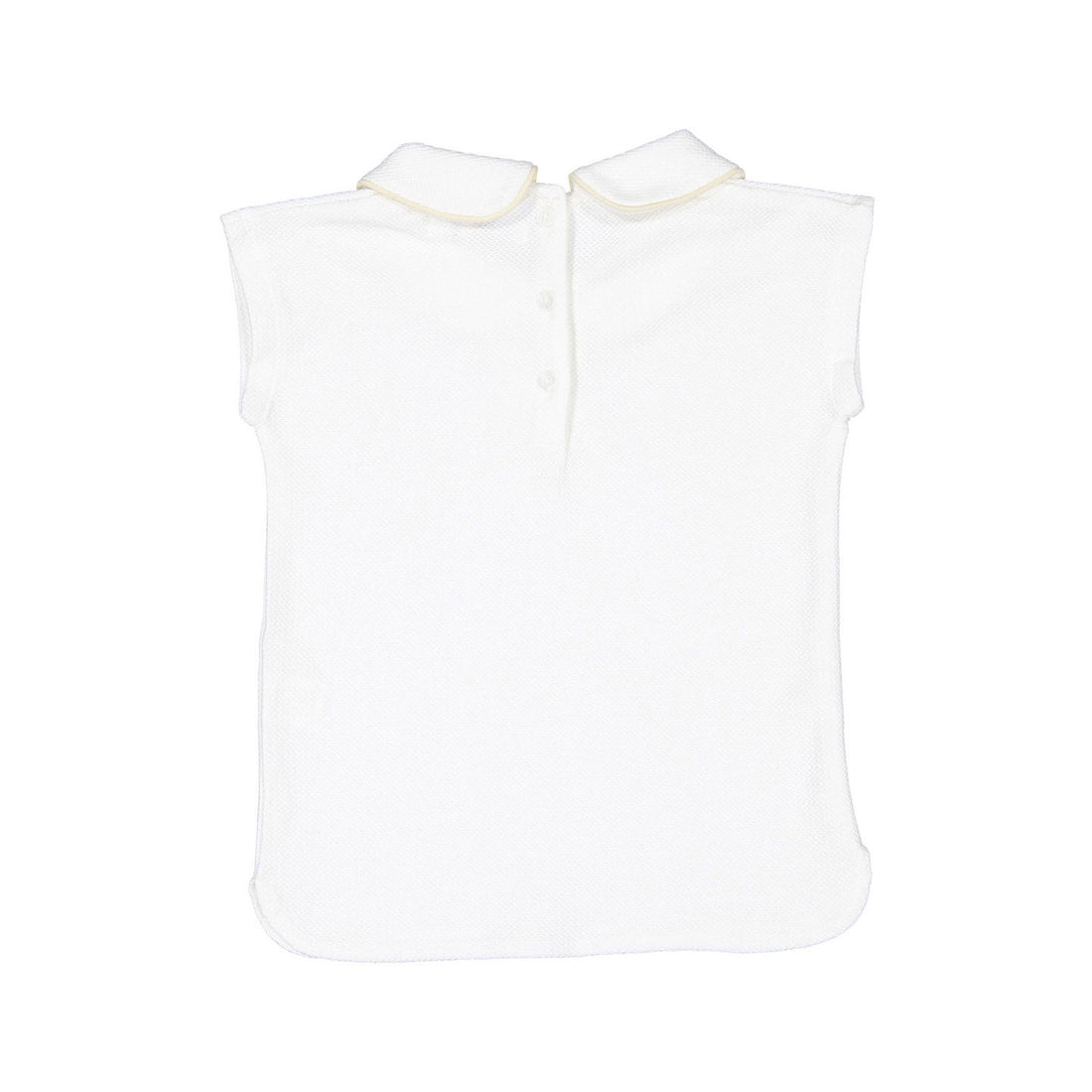 Coco Blanc Cream Peter Pan Shirt
