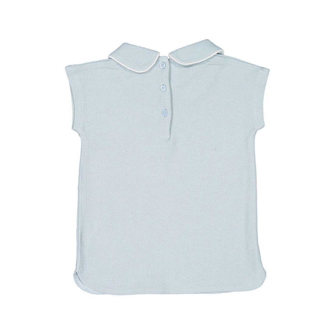 Coco Blanc Pale Blue Peter Pan Shirt