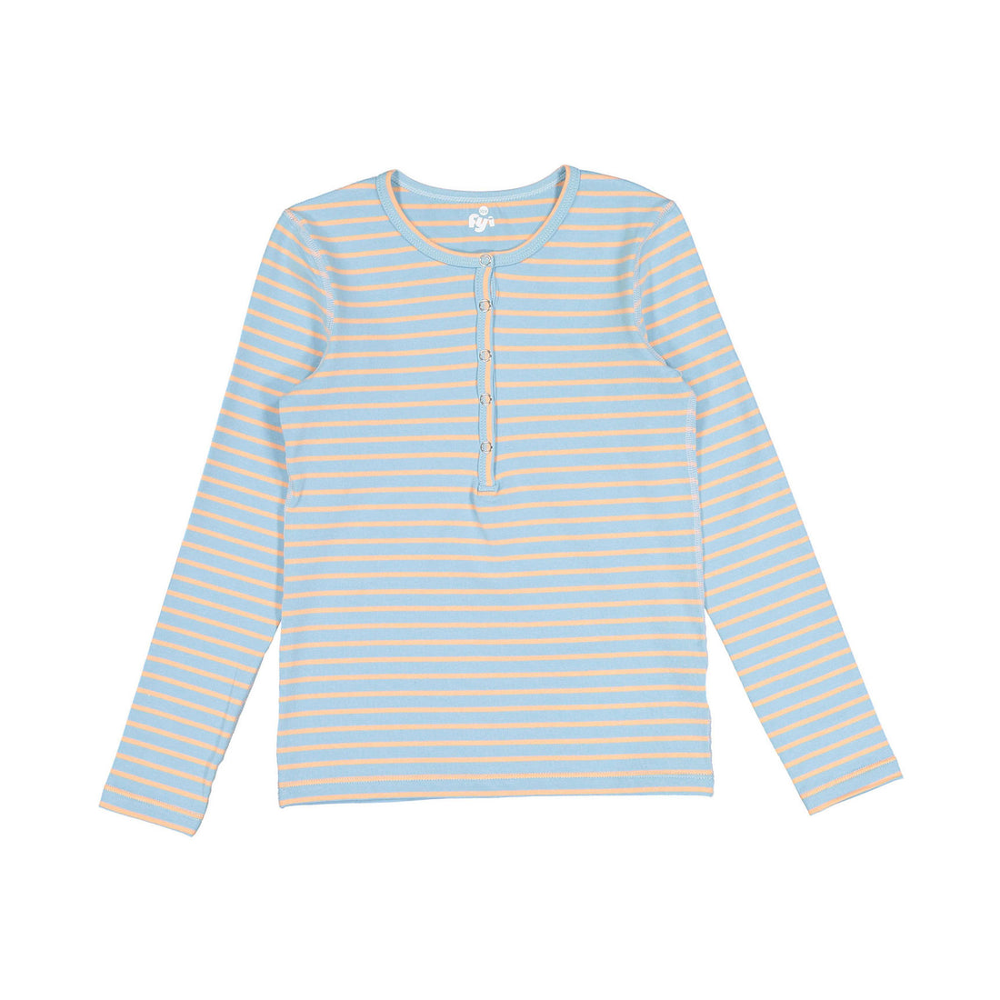 FYI Blue/Peach Striped T-shirt