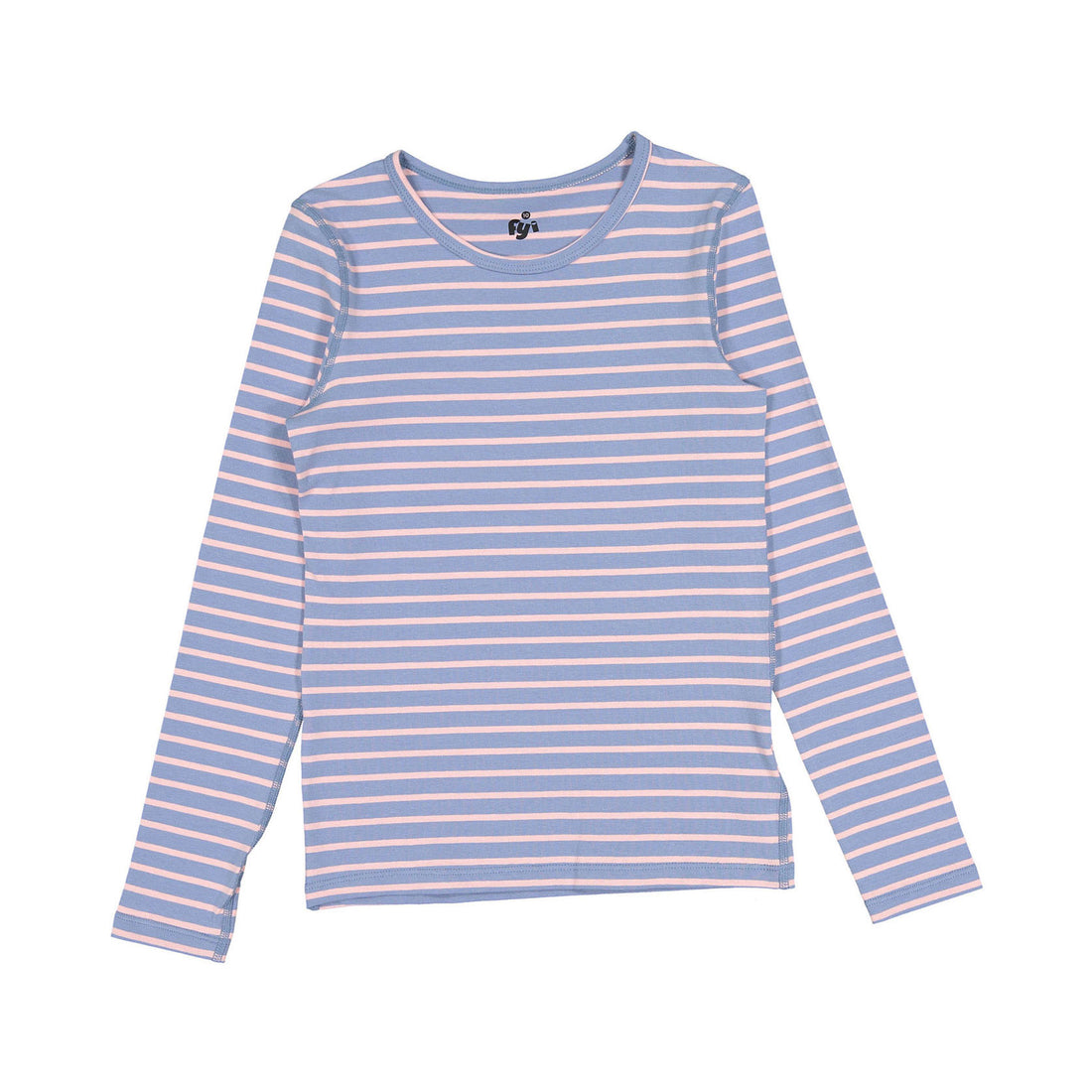 FYI Blue/Pink Striped T-shirt